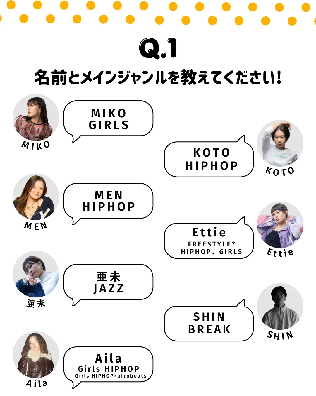 INSTRUCTORS Q&A🎤💬