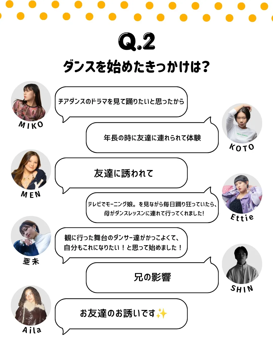 INSTRUCTORS Q&A🎤💬